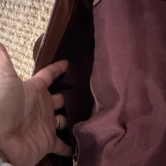 Marc Jacobs cognac crossbody purse - Picture 8 of 12